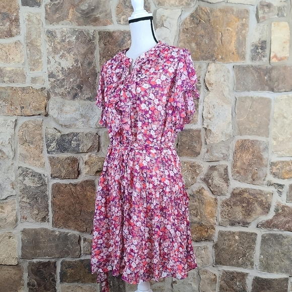 Shoshanna 12 Rylee Anfa Floral Dress - Picture 7 of 10